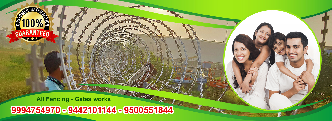 Barbed Wire  Fencing in Chennai
