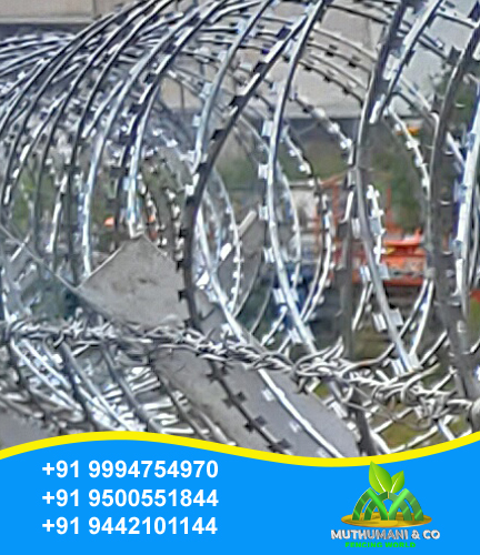 Razor Wire Fencing in Chennai
