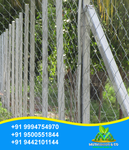 Square Pipe Fencing in Chennai