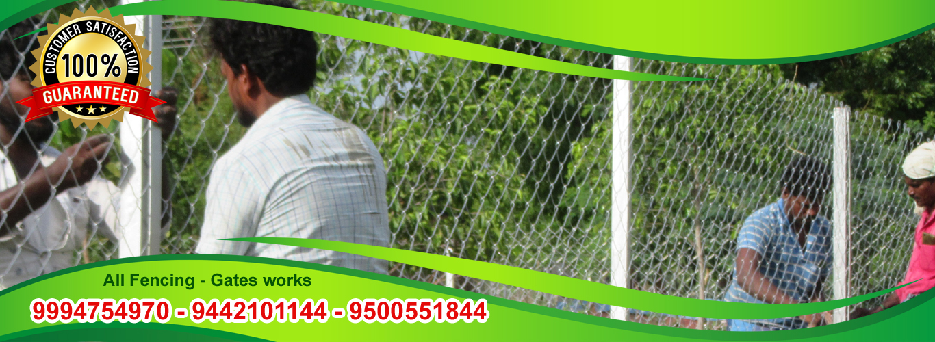 Square Pipe Fencing in Chennai